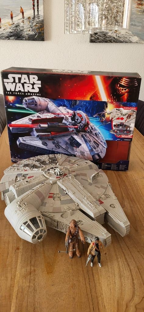 Star Wars Millennium Falcon - The Force Awakens, Ophalen of Verzenden, Zo goed als nieuw, Actiefiguurtje