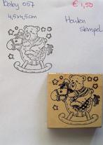 Baby 057 Houten stempel, Hobby en Vrije tijd, Stempelen, Ophalen of Verzenden, Gebruikt, Houten stempel
