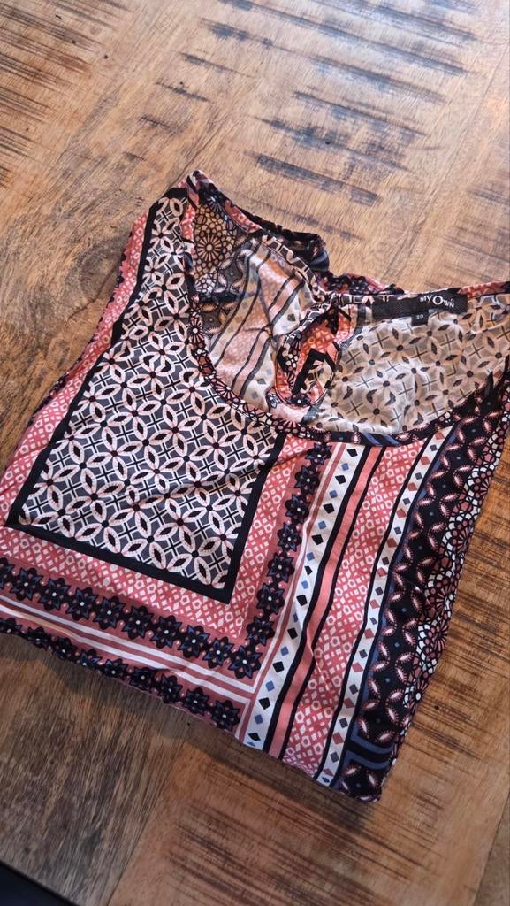 Top met print – MY OWN – maat 38, Kleding | Dames, Tops, Nieuw, Maat 38/40 (M), Roze, Zonder mouw, Ophalen of Verzenden
