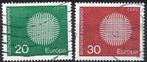 2025-102-07 Europa CEPT Duitsland 510-511 serie compleet - 0, Verzenden, BRD, Gestempeld