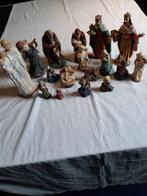 17 leuke  oude kerst stal/ Kerst   beeldjes, Diversen, Kerst, Ophalen of Verzenden