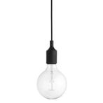 2x muuto E27 LED hanglamp, Huis en Inrichting, Lampen | Hanglampen, Ophalen, Zo goed als nieuw, Glas, Modern, minimalistisch