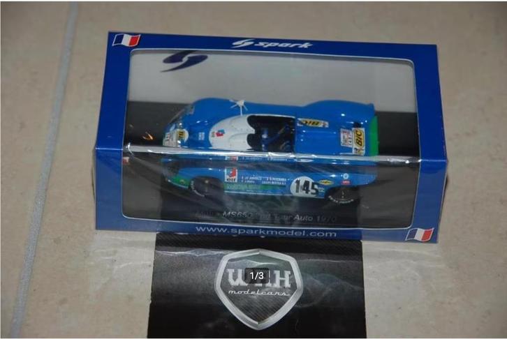 SALE !! MATRA MS650 #145 SPARK SF291 WRH, Hobby en Vrije tijd, Modelauto's | 1:43, Zo goed als nieuw, Auto, Overige merken, Ophalen of Verzenden