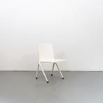 6 Gispen Rietveld Modial stoelen Wit, Niet ingevuld, Wit, Niet ingevuld, Zo goed als nieuw