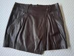 Bruine leren rok van Truly part two, Kleding | Dames, Rokken, Bruin, Truly, Ophalen of Verzenden, Zo goed als nieuw