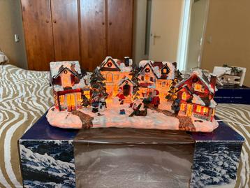 Kersthuisjes Set - Diverse Taferelen beschikbaar voor biedingen