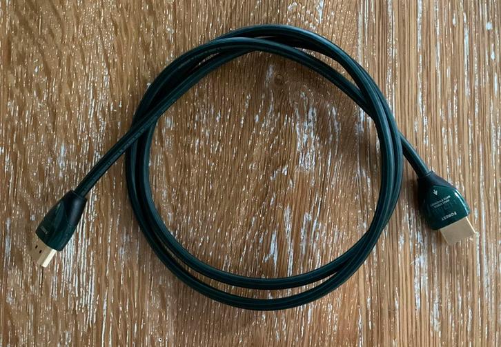 AudioQuest Forest HDMI kabel (High speed with Ethernet), Audio, Tv en Foto, Audiokabels en Televisiekabels, Zo goed als nieuw