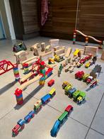 Houten treinsets Brio + veel toebehoren, Ophalen, Zo goed als nieuw