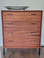 Simpla-lux Simplalux Ladekastje Vintage Mid-Century Modern, Huis en Inrichting, Ophalen, Gebruikt, 50 tot 100 cm, 3 of 4 laden