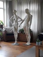 2 Mooie Vintage New John Nissen Mannequins / Etalagepoppen!, Huis en Inrichting, Overige Huis en Inrichting, Gebruikt, Ophalen