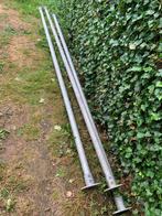 Stijgerbuizen met voetplaten en koppelingen., Ophalen, Overige typen, 2 tot 5 meter
