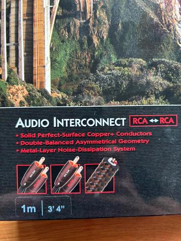 AudioQuest 1m Big Sur RCA beschikbaar voor biedingen