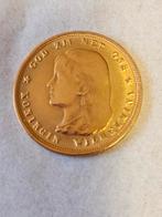 14 karaat gouden tientje Wilhelmina 1897, naslag, Postzegels en Munten, Munten | Nederland, Goud, Koningin Wilhelmina, Ophalen of Verzenden