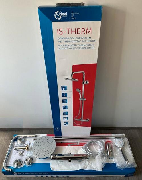 Ideal Standard Regendoucheset IS-THERM Chroom, Huis en Inrichting, Badkamer | Complete badkamers, Nieuw, Met douche, Ophalen of Verzenden