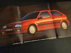 Brochure Citroën ZX 16v 1992, Ophalen of Verzenden, Zo goed als nieuw, Citroën