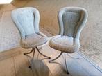 Prachtige jaren 70 stoel/fauteuil. Schitterend seventies mod, Ophalen, Gebruikt, Metaal, Twee