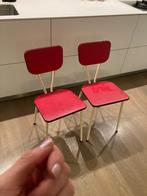 retro stoeltjes rood, Ophalen of Verzenden, Huis en Inrichting