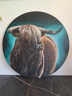 Prachtige grote wanddecoratie De Schotse Hooglander., Ophalen of Verzenden, Zo goed als nieuw