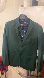 Smaragd groen pak 50 met bij passende blouses maat L, Kleding | Dames, Ophalen of Verzenden, Zo goed als nieuw, Maat 42/44 (L)