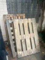 Pallets 4 stuks, Doe-het-zelf en Verbouw, Hout en Planken, Ophalen, Minder dan 200 cm, Pallet