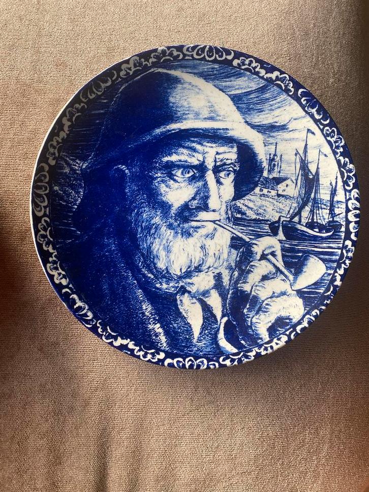 Vintage Bock Frères Delft Bord, Antiek en Kunst, Antiek | Wandborden en Tegels, Ophalen of Verzenden
