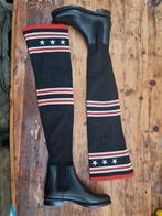 GIVENCHY STORM OVER THE KNEE RAIN BOOTS, Kleding | Dames, Schoenen, Ophalen of Verzenden, Zo goed als nieuw, Zwart