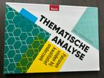 Nel Verhoeven - Thematische Analyse, Ophalen of Verzenden, Zo goed als nieuw, Nel Verhoeven