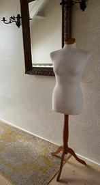 Paspop buste met houten voet, Ophalen of Verzenden, Zo goed als nieuw, Paspop