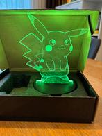 Nachtlamp Pikachu Pokemon vele kleuren, Led-lamp, Minder dan 30 watt, Zo goed als nieuw, E27 (groot)