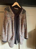 Gebreid vest in acryl/mohair, pastelkleuren., Kleding | Dames, Truien en Vesten, Verzenden, Maat 42/44 (L), Grijs, Culture