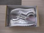 Nieuwe zilverkleurige leren sneakers van Shoecolate, maat 38, Shoecolate, Overige kleuren, Verzenden, Nieuw