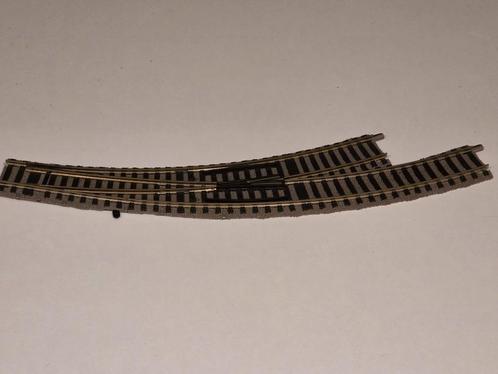 Fleischmann H0 Profi 6142L – Gebogen wissel links, Hobby en Vrije tijd, Modeltreinen | H0, Gebruikt, Rails, Gelijkstroom, Fleischmann