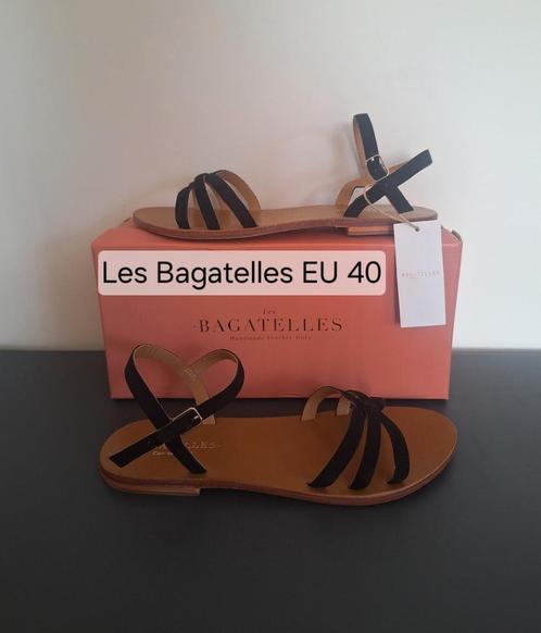 Les Bagatelles: zwarte suède sandalen EU 40, Kleding | Dames, Schoenen, Nieuw, Sandalen of Muiltjes, Zwart, Ophalen of Verzenden