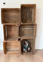 Houten kisten, Huis en Inrichting, Ophalen, Zo goed als nieuw, 50 tot 100 cm, Minder dan 50 cm