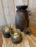 Stoere nepalese pot met deksel, -, -, Nieuw, Ophalen of Verzenden