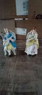 Set van 2 porseleinen figuren, Verzamelen, Beelden en Beeldjes, Ophalen, Gebruikt, Mens