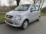 Opel Agila 1.2-16V Njoy Zuinig Goedkoop (bj 2003), Auto's, Voorwielaandrijving, Stof, Gebruikt, Metallic lak