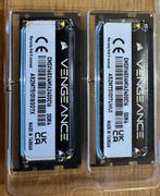 Corsair DDR4 SODIMM Vengeance 2x16GB 2400, Computers en Software, RAM geheugen, 32 GB, DDR4, Ophalen of Verzenden, Zo goed als nieuw