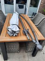 Zwevende Parasol, Ophalen, Gebruikt, Kantelbaar, Zweefparasol