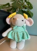 Gehaakte Muis met Jurkje - Handgemaakt!, Ophalen of Verzenden, Nieuw, Overige typen