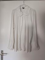 Excellent witte travel blouse 46 (2), Wit, Maat 46/48 (XL) of groter, Ophalen of Verzenden, Zo goed als nieuw