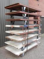 💥 33 transport-wagens materiaal-wagens / dolly laad-plateau, Ophalen, Gebruikt, Transportkar
