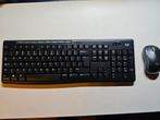 Logitech MK270 - Draadloos Toetsenbord en Muis, Computers en Software, Toetsenborden, Ophalen of Verzenden