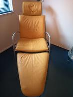 Mooie lederen Fauteuil, Huis en Inrichting, Fauteuils, Ophalen, 75 tot 100 cm, 50 tot 75 cm