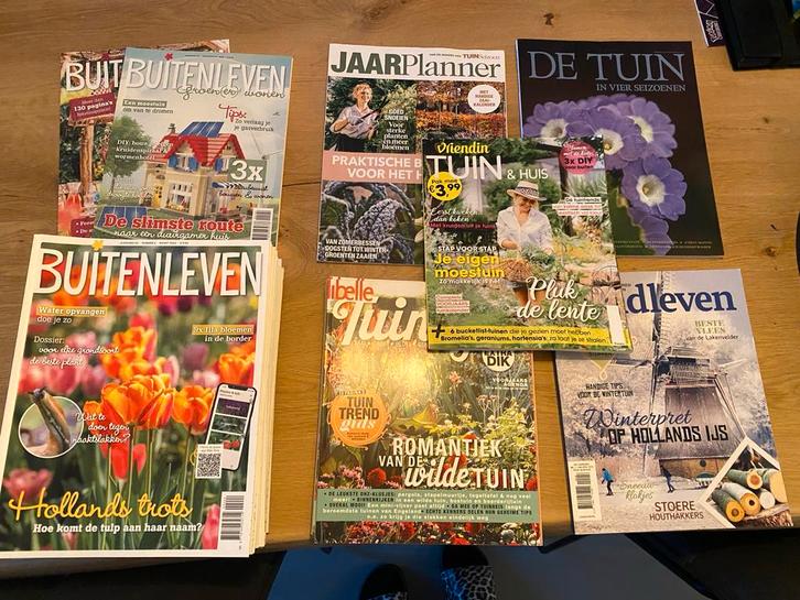 Tuin Tijdschriften Pakket, 31 stuks, Boeken, Tijdschriften en Kranten, Gelezen, Wetenschap en Natuur, Ophalen