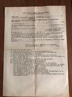 NSB 1945 3 modelformulieren in zake, Ophalen of Verzenden, Zo goed als nieuw