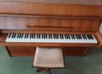 Prachtige Lindbergh piano met kruk, Ophalen, Gebruikt, Bruin, Piano