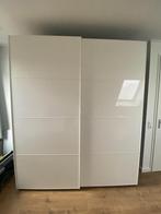 Ikea pax kledingkast 200x238x66cm *hoogglans schuifdeuren*, Huis en Inrichting, Ophalen, Zo goed als nieuw, 50 tot 75 cm, Glas