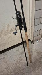 karper hengel met fox eos 10000 molen, Ophalen of Verzenden, Zo goed als nieuw, Molen