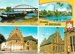 Doesburg- -4-luik., Verzamelen, Ansichtkaarten | Nederland, Verzenden, 1960 tot 1980, Gelopen, Gelderland